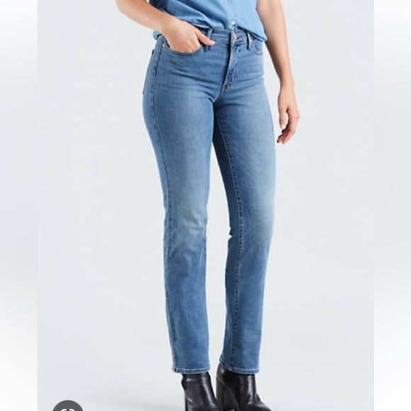Levi’s womens 314 shaping straight jeans - Picture 1 of 8